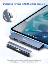 Dockteck 5 in 1 USB C Hub with Magnetic Grip - Dockteck